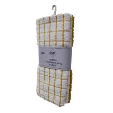 Set 3 Strofinacci Ancorna 40x60cm in Spugna 100% Cotone... - Marino Fa Mercato