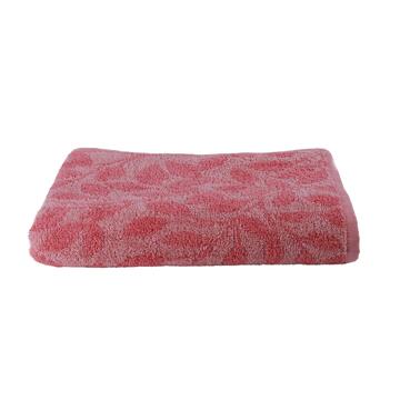 Asciugamano Poppy Rosa 60x100 cm per Viso in Cotone