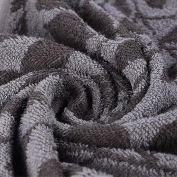 Asciugamano Poppy Grigio 40x60 cm in Cotone - Marino Fa Mercato