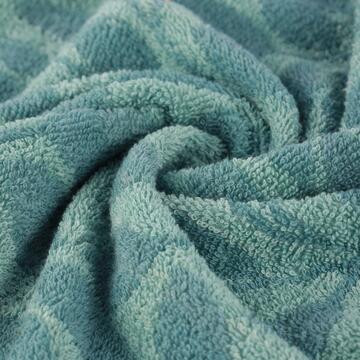 Telo Asciugamano Poppy Verde 90x140 cm in Cotone - Marino Fa Mercato