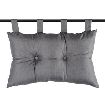 Cuscino Bea Testata Antracite 45x70 cm Marino Fa Mercato