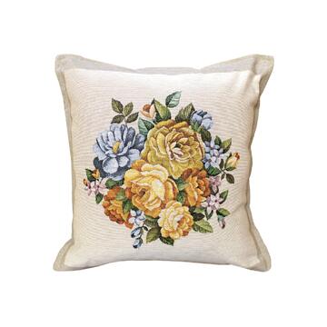 Federa Cuscino 45x45 cm - Fantasia Rose Gialle