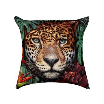 Federa Cuscino Jungle 45x45 cm - Fantasia Leopardo