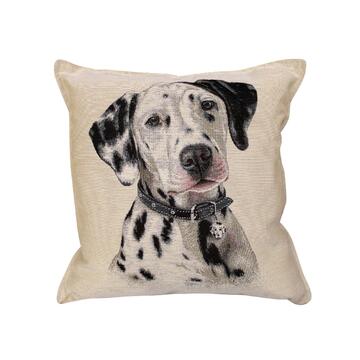 Federa Cuscino Zampa 45x45 cm - Fantasia Dalmata Marino Fa Mercato