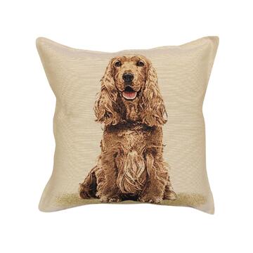 Federa Cuscino Zampa 45x45 cm - Fantasia Cocker Marino Fa Mercato