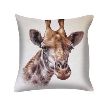 Federa Cuscino Animals 45x45 cm - Fantasia Giraffa