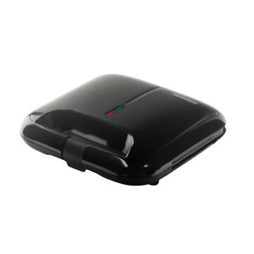 Telefunken Sandwich Maker Elettrico 750W con Piastre Antiaderenti per Toast e Sandwich Caldissimi