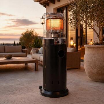 DCG - Patio a Gas da Esterno 4800 BT - 38x38 h 138 cm - Compatibile con Propano e Butano - SA9600