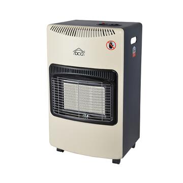 DCG - Stufa a Gas Crema Portatile a Infrarossi - 3 Elementi - 1.4/2.8/4.2 kW