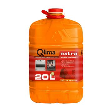 Tanica di Combustibile Qlima Extra 20 lt - per Stufe - Inodore e Universale
