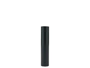 Tubo Smalto 50 cm Diametro 12 cm Nero opaco