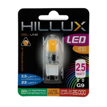 Gel LED 2,5W G9 HILLUX