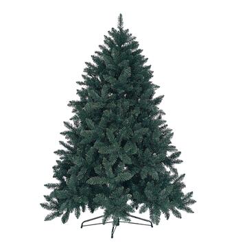 Albero di Natale Pino Ciuffolotto Verde h 180 cm - 900 Rami - Albero Artificiale con Supporto in Metallo