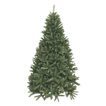 Albero di Natale Abete Full Verde h 24 cm - 800 Rami - Albero Artificiale con Supporto in Metallo