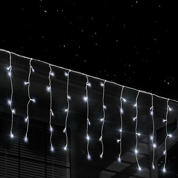 Tenda Fash 200 Led Bianco Freddo - 3xh1 mt - Natale, Addobbi Natalizi - per Interno ed Esterno