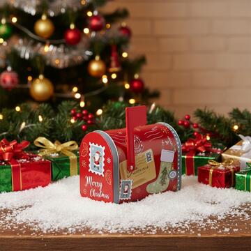 Scatola di Latta a Forma di Cassetta della Posta -... - Marino Fa Mercato