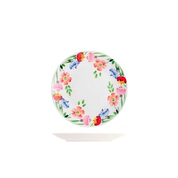 Servizio 18 Piatti in Porcellana Decorata Nuveau - Marino Fa Mercato