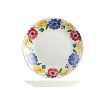 Servizio 18 Piatti in Porcellana Decorata Jardin