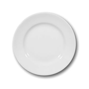 Piatto Piano Tivoli in Porcellana Bianca 26 cm