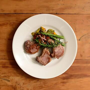 Piatto Piano Tivoli in Porcellana Bianca 26 cm - Marino Fa Mercato