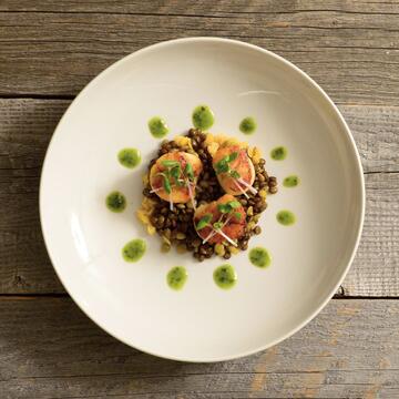 Piatto Fondo Siviglia in Porcellana Bianca 22 cm