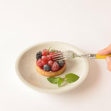 Piatto da Frutta Siviglia in Porcellana Bianca 21 cm - Marino Fa Mercato