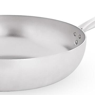 Padella Saltapasta in Alluminio Professionale 30cm White Line Pentalux