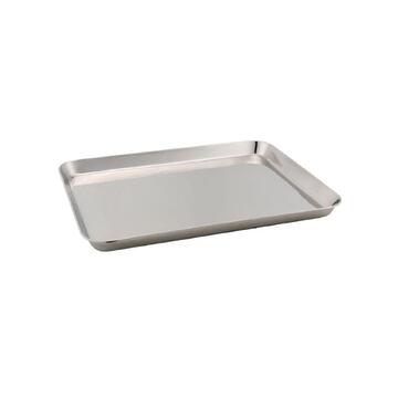 Vassoio da Vetrina in Acciaio Inossidabile 29x22cm