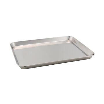 Vassoio da Vetrina in Acciaio Inossidabile 34x26cm
