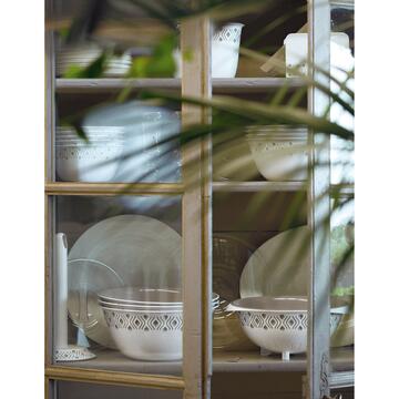 Insalatiera tosca 19, bianco tortora - Marino Fa Mercato