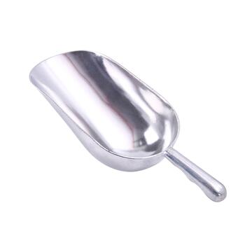 Sessola in Metallo 21,5x8 cm - Paletta per Farina, Zucchero, Cereali, Spezie