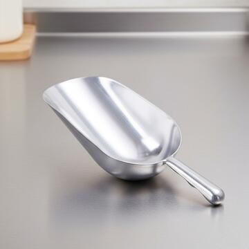 Sessola in Metallo 21,5x8 cm - Paletta per Farina, Zucchero, Cereali, Spezie