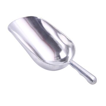 Sessola in Metallo 27x10 cm - Paletta per Farina, Zucchero, Cereali, Spezie