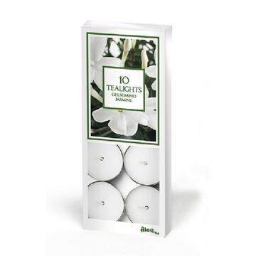 Candele Tea light gelsomino 10 pz