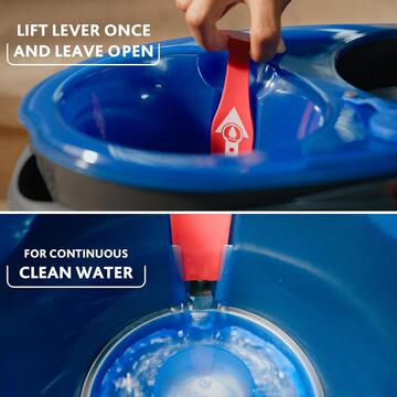 Vileda H2Pro Spin Mop, Sistema Lavapavimenti con Centrifuga... - Marino Fa Mercato