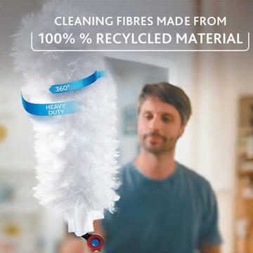 Vileda Flex & Catch Catturapolvere con Manico Estensibile - Marino Fa Mercato