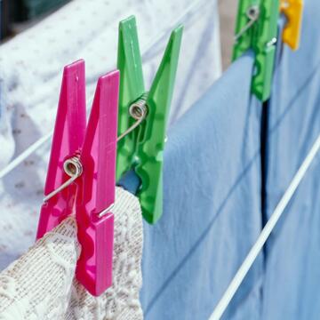 Confezione 20 Mollette per Bucato da 9 cm in Plastica... - Marino Fa Mercato