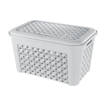 Arianna Cestone Multiuso Grigio Chiaro 48 Lt