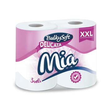 BulkySoft carta igienica delicata 3 veli Mia 4 rotoli...