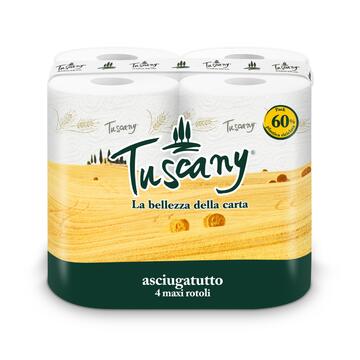 Confezione 4 Rotoli Asciugatutto Tuscany