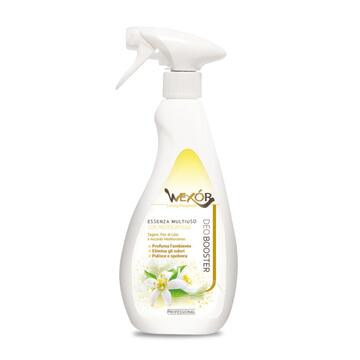 Wexor Spray DeoBooster Giallo 750 ml - Zagara, Fior di Loto e Accordo Mediterraneo