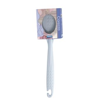 Spazzola per doccia bianca Carezza con setole morbide - Marino Fa Mercato