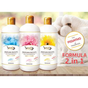 Wexor Profuma Bucato con Ammorbidente 500 ml - Elisir Acquatico