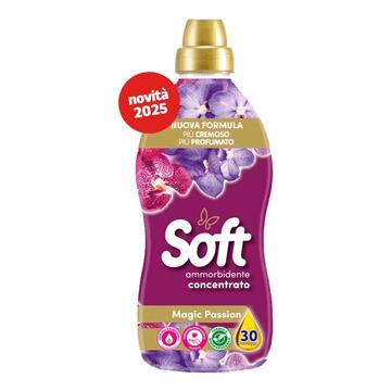 Soft Ammorbidente Concentrato 750 ml per Bucato - Magic Passion - 30 Lavaggi