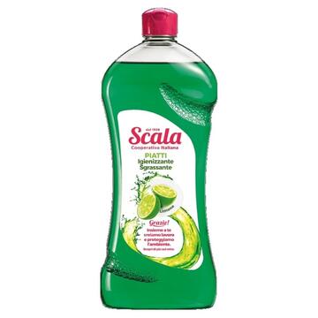 Detrsivo piatti sgrassante al limone Scala Piatti 750ML