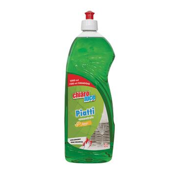 2 Confezioni Detersivo Piatti Gel Limone Chiaro Luce 1100 ml