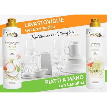 Wexor Lavastoviglie Total Care 750 ml - Lime Selvatico e Pompelmo Rosa
