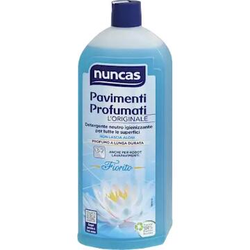 Detergente neutro igienizzante Nuncas fiorito per pavimenti profumati 1000 Ml