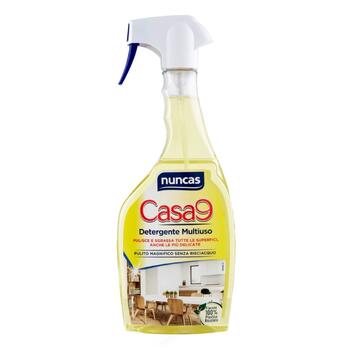 Sgrassatore delicato Nuncas casa9 per tutte le superfici 750 Ml