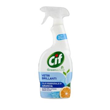 Cif spray vetri brillanti con olio essenzaiale di bergamotto 650 ML